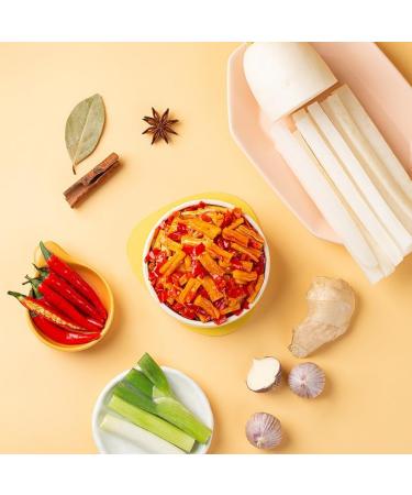 Spicy and crispy radish with chopped peppers Homemade dried radish Ready to eat pickles Chinese pickled vegetable snack gift pack Sichuan spicy vegetables Side dishes (1 can) - Buy Online on GoSupps.com
