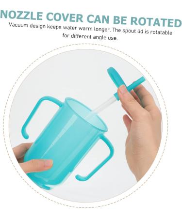 5pcs Elderly Feeding Mug Set | Leak-proof Nursing Straw Cups | Bedridden & Disabled Care | Spillproof Training Tumbler | Exclusive Bluex5pcs - Buy Online on GoSupps.com