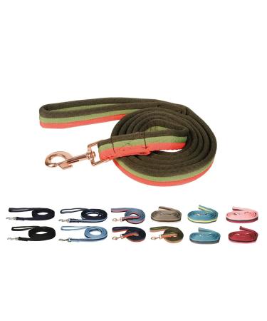 netproshop Leash and Lead Rope Soft Softlunge with Carabiner (2 Meters) Color Selection Color:Orange