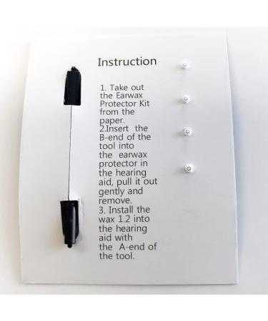iBstone Hearing Aid Wax Guard Filter Kit for K17/K18/K19 - 8 Replacement Ear Wax Traps - Buy Online on GoSupps.com