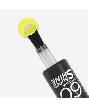 Rimmel London Super Shine 60 Seconds Nail Polish 155 Beach Breeze Please 8ml - Buy Online on GoSupps.com