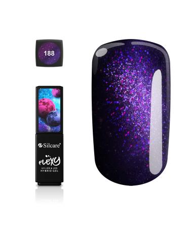 188 Silcare Soak Off Hybrid UV LED Flexy Gel Manicure Nails 4.5g