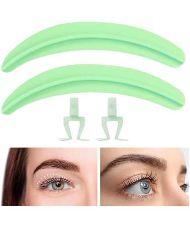 Eyelash Separator Lift Tool | Reusable Eye Lash Separator Lift Tool in Silicone Beginners Lash Isolation Helper Grafting Speeder for Gathering Working Green - Buy Online on GoSupps.com