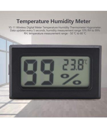 Oumefar Wireless Digital Measuring Device | Temperature & Moisture Meter for Reptiles & Terrarium - Hygrometer Thermometer (No Batteries Included) - Buy Online on GoSupps.com