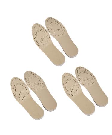FRCOLOR 3 Pairs Shoes Accessories Invisible Heel Lift Insole Heel Lift Insert Height Increase Shoe Insert Height Increase Shoe Pads Height Increase Insole Shoe Lift