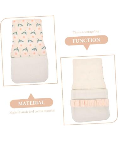 Coolhiya Multifunctional Travel Bag for Lipstick & Hygiene Essentials - Stylish Cotton Case for Menstrual Care & On-the-Go Convenience - Buy Online on GoSupps.com
