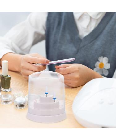 Beaupretty Nail Drill Bit Holder Box - 2 Pieces 48 Slot Storage for Nail Drilling - Perfect for Gel & Acrylic Nails - Buy Online on GoSupps.com