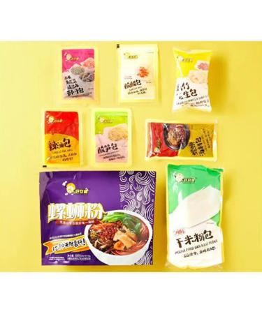 3 Packs HaoHuanLuo Guangxi Liuzhou Snail Powder Chinese Food Snacks 8221 300gpack - Buy Online on GoSupps.com