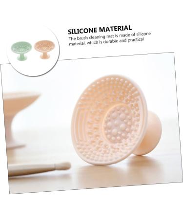 FRCOLOR 6 Pieces Makeup Brush Exfoliating Pad Beauty Tools Brush Cleaning Tool Makeup Accessories Cleaning Mat for Makeup Brush Cleaning Pad Gentle Makeup Tools Silica Gel - Buy Online on GoSupps.com
