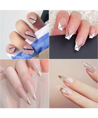 2pcs Nail Striping Tape Line Rolls - DIY Nail Art Adhesive Tapes for Creative Designs - Buy Online on GoSupps.com