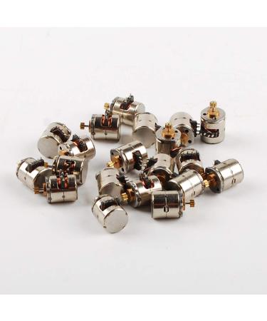 BAENRCY 20 pcs 3-5v Dc 2 Phase 4 Wire Dia 8mm Dc Stepper Motor Micro Stepping Motor for Digital Products Camera Size 8x9.5mm - Buy Online on GoSupps.com