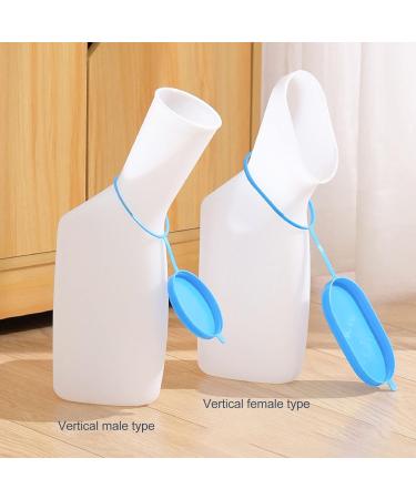 Reusable Portable Leakproof Durable Urinal Bottle For Hospital Men 1000ml Male - Buy Online on GoSupps.com