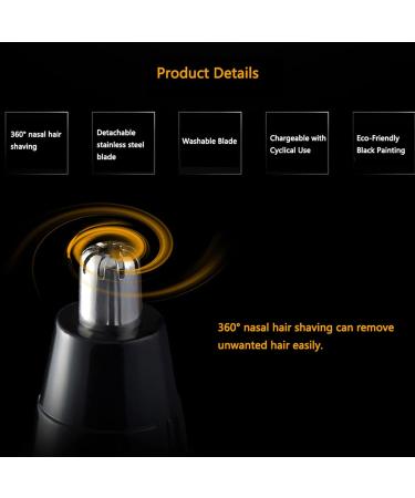 4-in-1 Rechargeable Men's Trimmer Set | Nose Ear Beard & Eyebrow Electric Shaver - International Shipping Available - Buy Online on GoSupps.com