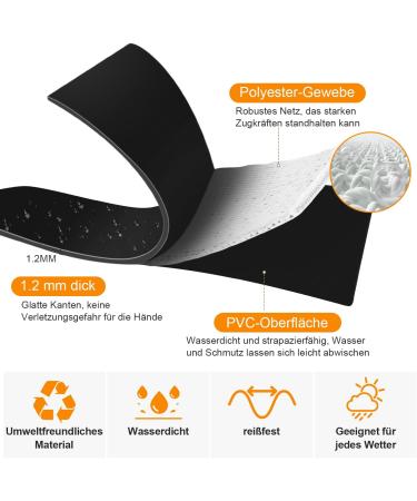 X XBen Waterproof Tow Lines for Dogs - 30m Rubberized Drag Line with Lockable Carabiner | Durable Dog Leash for Medium-Sized Dogs - Robust Training Line with Hand Loop - Buy Online on GoSupps.com