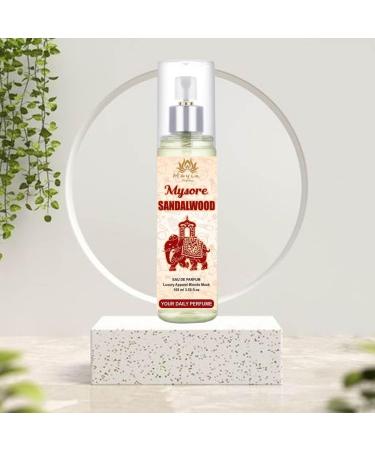 Mysore Sandalwood Spray Perfumed For Men And Women | Pocket Perfume | Eau De Parfum | Best Gifting Long Lasting Luxury Scent | Daily use fragrance| (105ml) Pack OF 1 - Buy Online on GoSupps.com