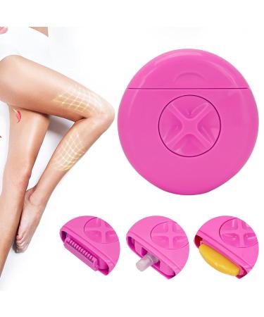 3-in-1 Hair Distance Tool for Women | Multifunctional Manual Razor for Face Legs & Under Arm | Portable Bikini Trimmer in Rose Red - Buy Online on GoSupps.com