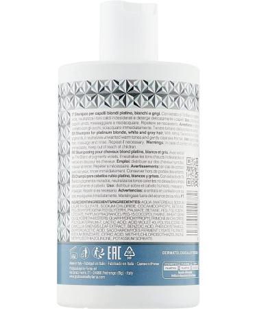  Professional By Fama Professional By Fama Wondher Arctic Ice Violet Shampoo 300ml Suitable for Fresh Blonde Tones Bleached and Grey Hair - Buy Online on GoSupps.com