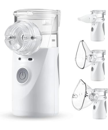 Portable Ultrasonic Mesh Nebulizer for Adults and Kids | Personal Steam Inhaler for Breathing | Two Modes - Buy Online on GoSupps.com