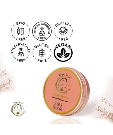 Eman s Secret Herbal Hair Balm | Nourishing & Gentle for All Hair Types | Kids Friendly Scalp Care & Frizz Control | 4 Oz - Buy Online on GoSupps.com