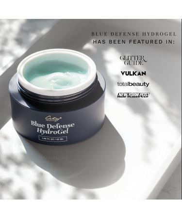 City Beauty Blue Defense HydroGel - Hydrating Face Moisturizer with Hyaluronic Acid for Dark Spots & Wrinkles - Cruelty-Free Anti-Aging Skin Care Solution - Buy Online on GoSupps.com