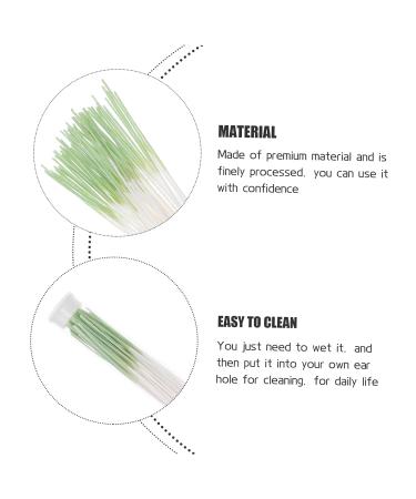FRCOLOR 9 Sets Ear Cleaning Line - Household Ear Cleaner for Pierced Ears - Light Green - 10x0.1x0.1cmx3pcs - Buy Online on GoSupps.com