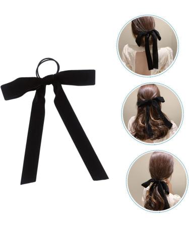 Beaupretty Big Bow Headband Girl Hair Ring Velvet Elasticity - Buy Online on GoSupps.com