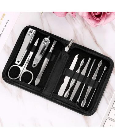 PSGS 20/14/10/6pcs Stainless Steel Nail Clippers Fingernail Toenail Nail Cutter Scissors Grooming Kit Pedicure Manicure Tools (Color : A5 20Pcs) - Buy Online on GoSupps.com