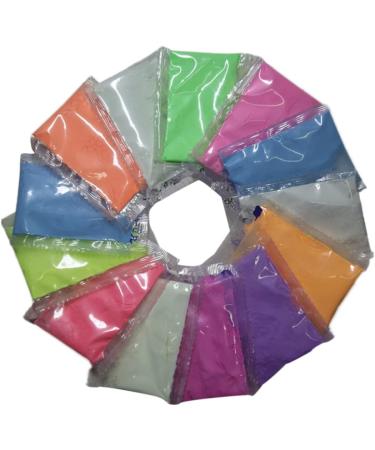 FOMIYES 36 Pcs Highlighter Powder Flash Powder Fluoeascent Powder Phosphor Powder Manicure Mica Powder 1 count (Pack of 1) As Shownx3pcs - Buy Online on GoSupps.com