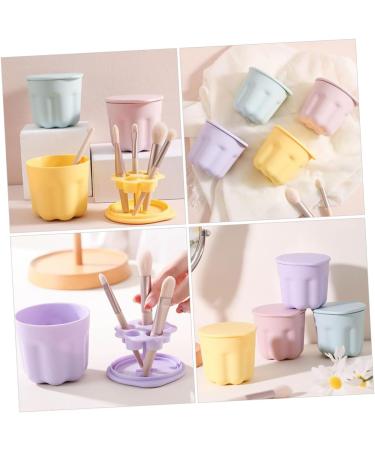 FRCOLOR 10 Sets Pp Washing Bowl Brush Scrubber Bowl Brush Cleaning Tool Makeup Brush Washing Eye Brush Washing Pad Brush Cleaning Bowl Silicone Gasket Cleaner Silica Gel Make up - Buy Online on GoSupps.com