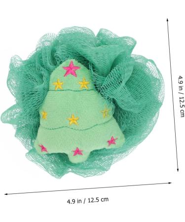 2pcs Exfoliating Bath Ball Shower Puff Sponges for Girls - Soft Bathing Loofah Accessories | Ideal for Holiday Gifting - Buy Online on GoSupps.com