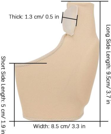 EVTSCAN Soft Bunion Protector & Toe Separator | Silicone Thumb Corrector for Pain Relief & Alignment - Buy Online on GoSupps.com