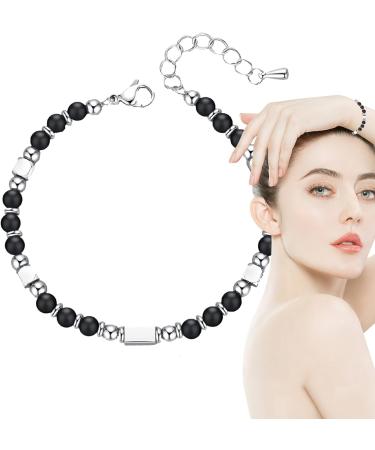 Stone Inspirational Bracelet Durable stone affirmation jewelry Elevate Spirit with Stone Inspirational Bracelet Empowering Gemstone Wristband Infused and Positive Energy Ideal for Daily Inspiratio - Buy Online on GoSupps.com