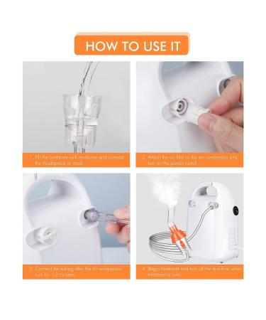 Portable Nebulizer for Home and Travel Use - Handheld Mesh Machine for Adults and Kids | Strong Cool Mist - Buy Online on GoSupps.com