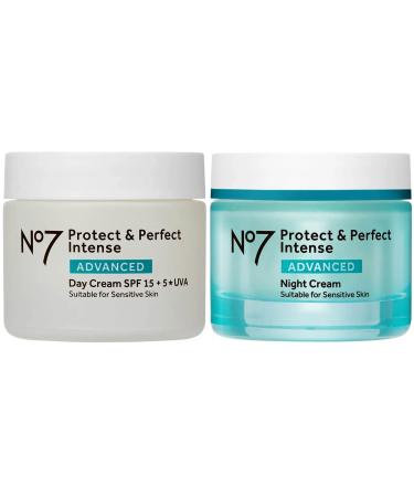 No7 Protect & Perfect Day & Night Cream 2 Pack 50ml