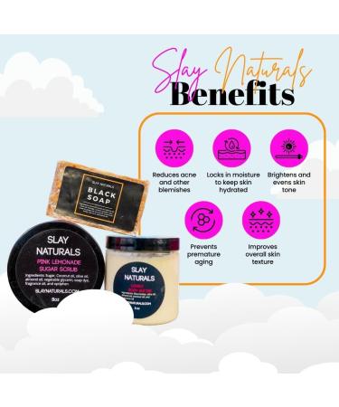 Lemonade Sugar Scrub 8 oz Jar | Sweet Lemon Aroma | Moisturizing Scrub Lemonade 8 Ounce - Buy Online on GoSupps.com