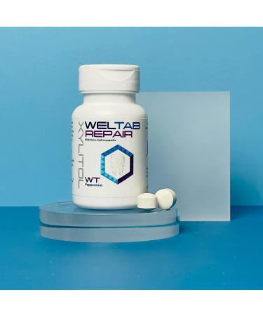 Weltab WT Repair Nanohydroxyapatite Tablets for Waterpik - 30 Count Water Flosser Whitening Solution | International Shipping Available - Buy Online on GoSupps.com