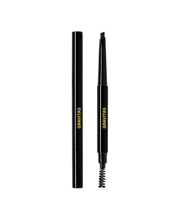 GRAVITAS Beard Filler Pencil - Waterproof, Double-Ended Angled Tip & Spoolie Brush, Cruelty-Free (Black) - Buy Online on GoSupps.com