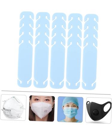 Magiclulu 30 STK Elastic Mask Strap Buckle & Glass Cup Cleaning Sponge - Ideal Mask Holder for Glasses Wearers | Mask Clip & Accessories - Buy Online on GoSupps.com