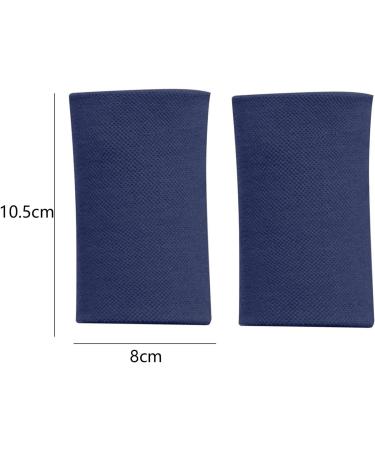 Harayaa Compression Wrist Sleeves Elastic 3D Woven Wristwear for Sports Tennis and Training | Dark Blue - Buy Online on GoSupps.com