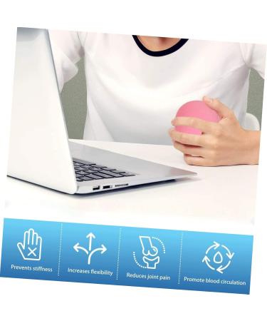 Buy Sewoart 3-Piece Handle Ball Fitness Scooter & Muscle Massage Device Egg-Shaped Massage Roller for Yoga & Hand Relief - Buy Online on GoSupps.com