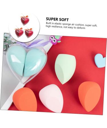 Ipetboom Shampoo 3 Boxes Heart-shaped Makeup Sponge Makeup Foundation No Crease Hairpin Black Makeup Egg Powder Puff Applicator Hydrophilic Polyurethane Loose Powder Puff Make up Travel - Buy Online on GoSupps.com