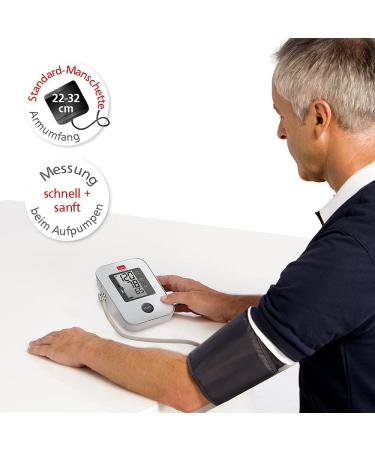 Boso Medicus X-Best Blood Pressure Monitor - Accurate Oberarm Device with Arrhythmia Detection Large Display & Standard Cuff | Awarded by Stiftung Warentest | 2-Pack - Buy Online on GoSupps.com