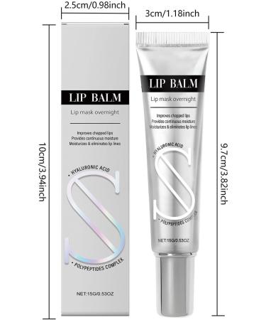  G n rique Peptide Lip Balm Dry Lip Care Hyaluronic Acid & Peptide Plumping Intensive Repair Long Lasting Hydration (1) - Buy Online on GoSupps.com