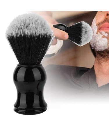 Premium Razor Brush for Men | Travel & Home Use Shaving Brush | Pure Black Nylon - Ideal for Barbers and Hairdressing Salons - Buy Online on GoSupps.com