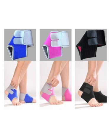 1 Pair Girls Boys Ankle Support Brace Compression Neoprene Ankle Strap Foot Wrap Protector Ankle Strains Sprains Arthritis Pain Relief Ankle Tendon Injury Recovery Football Skiing Cycling Running Blue EU 36-39 recommend Kids UK 3-5 - Buy Online on GoSupps.com