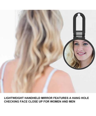 CLSEVXY Double Sided Handheld Mirror 1X 15X Magnification - Travel Friendly - Adjustable Rotation Pedestal - Vanity Makeup Desk Mirror - Buy Online on GoSupps.com