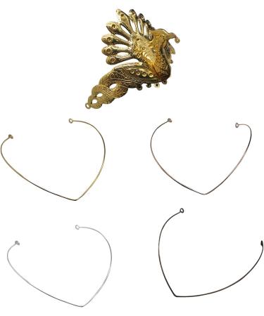 Metal Headbands Skinny Base Headband Slim Simple Wire Hair Bands Clasps Crown Tiaras Frame DIY Crafts 4 - Buy Online on GoSupps.com