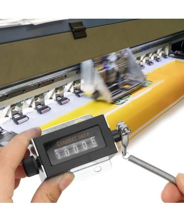 Buy Akozon D67F 5-Digit Mechanical Tally Counter - Accurate Manual Handling Stroke Meter for International Shipping - Buy Online on GoSupps.com