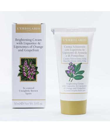 L'Erbolario Brightening Cream - Radiant Skin Face Cream with Vitamin C for Dark Spots - Paraben Free Moisturizer - 1.6 oz - Buy Online on GoSupps.com