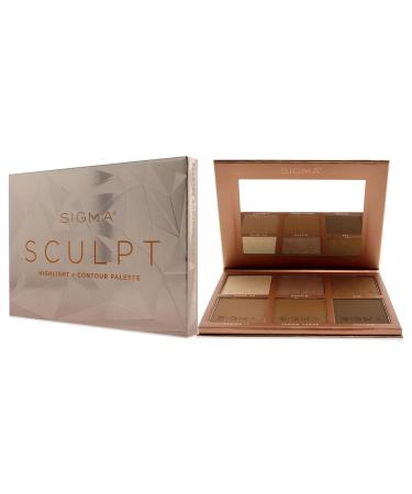 Buy SIGMA Beauty Sculpt Highlight & Contour Palette - International Shipping Available | Flawless Makeup for Women 0.98 oz - Buy Online on GoSupps.com
